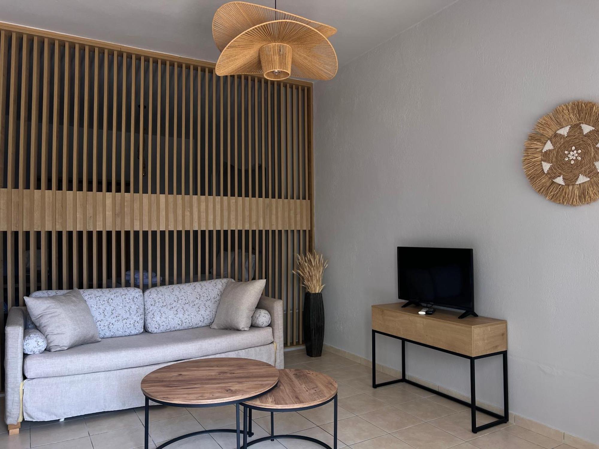 Anna Maria Views Apartment เนโอสมาร์มาราส ภายนอก รูปภาพ